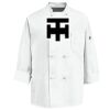 Eight Knot Button Chef Coat with Thermometer Pocket Thumbnail