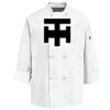 Eight Knot Button Chef Coat with Thermometer Pocket Thumbnail