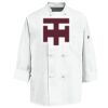Eight Knot Button Chef Coat with Thermometer Pocket Thumbnail
