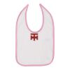 Infant Contrast Trim Premium Jersey Bib Thumbnail