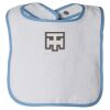 Infant Contrast Trim Terry Bib Thumbnail